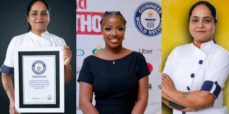 “Bad Belle” – Reactions as Lata Tondon takes down her congratulatory message to Hilda Baci, updates bio
