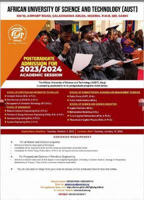 AUST Postgraduate Admission Form