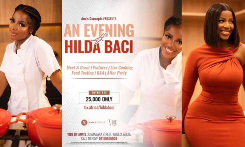 Hilda Baci debunks charging N25,000 for Abuja meet-and-greet