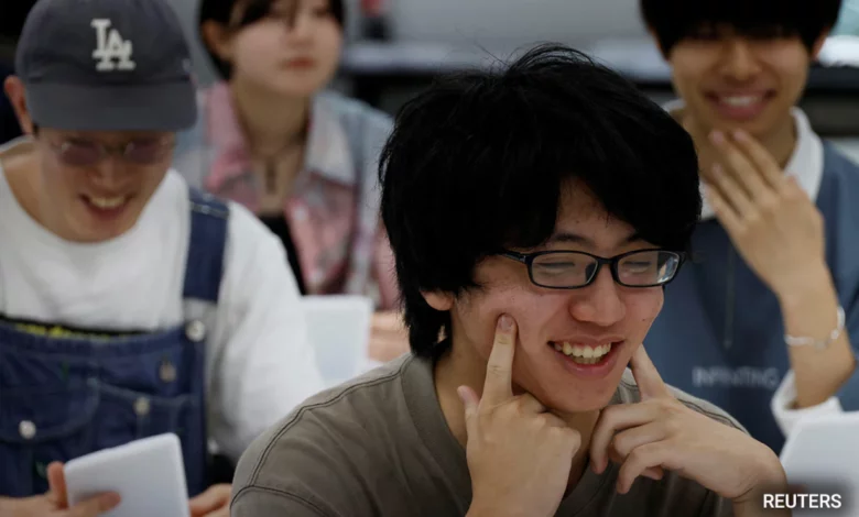 Japanese pay $55 per hour to learn smiling