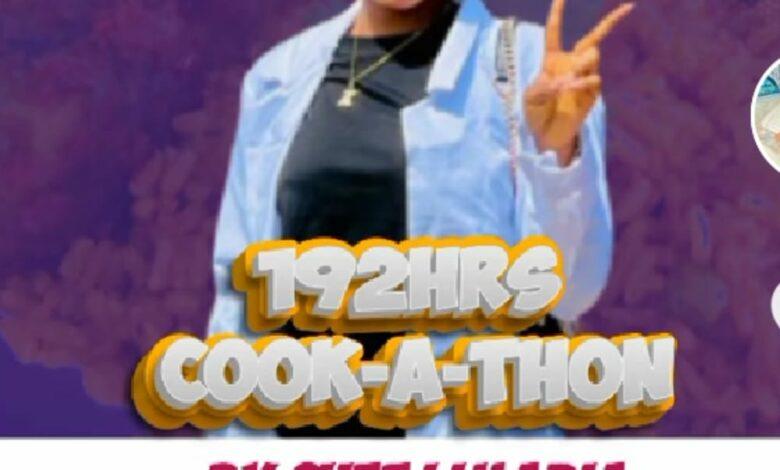 192-hour cook-a-thon: “I need your support” – Another Nigerian from Kogi, set to break Hilda’s record
