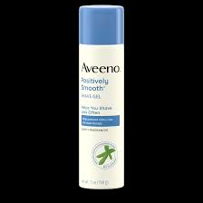Aveeno's shaving gels