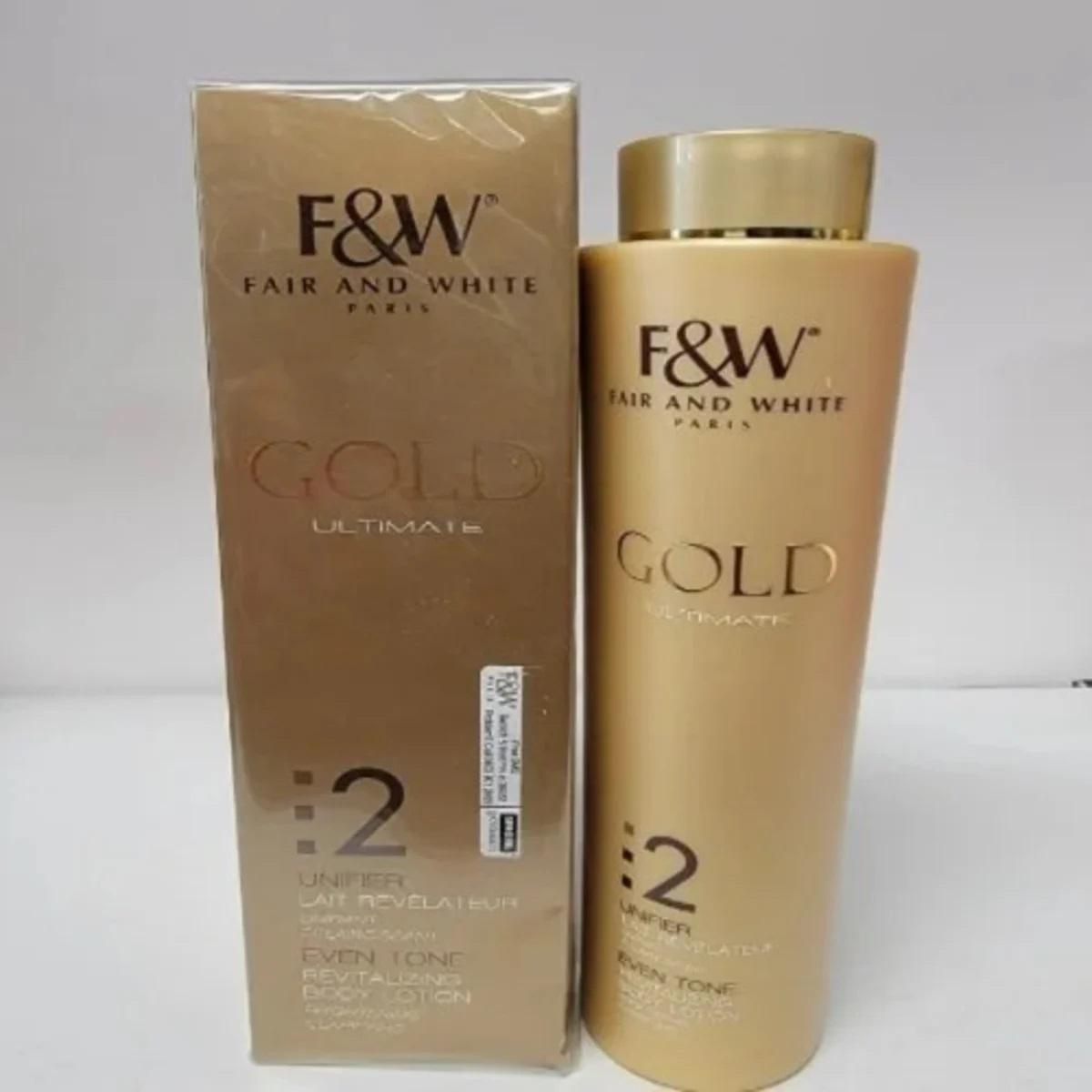 Fair & White Gold Ultimate Brightening Body Lotion