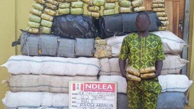 Drug lord caught with 93 cocaine wraps in Lagos hotel