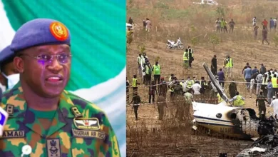 Chief of Air Staff Orders Investigation as NAF Jet Crashes in Makurdi
