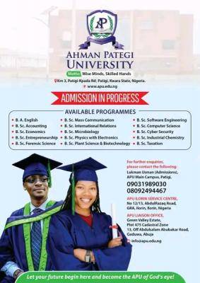 Ahman Pategi University Admission Form