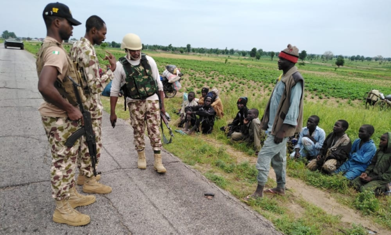 Eight Boko Haram fighters surrender to Nigerian troops