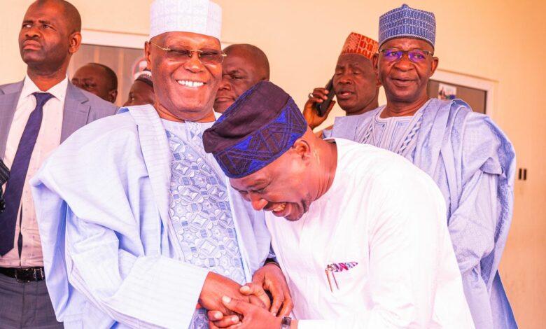 JUST IN: Atiku, Fintiri, Others Arrive For PDP Meeting
