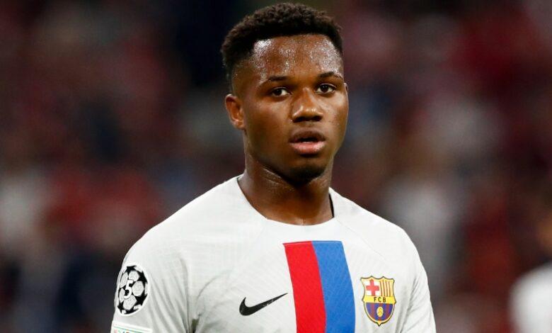 Spurs and Chelsea set to go head-to-head in race for Barcelona starlet Ansu Fati