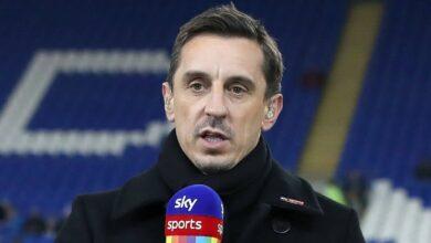 Neville picks team to win title after Man City’s defeat
