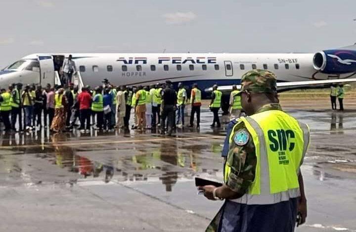 Passenger who allegedly stole on board Air Peace nabbed
