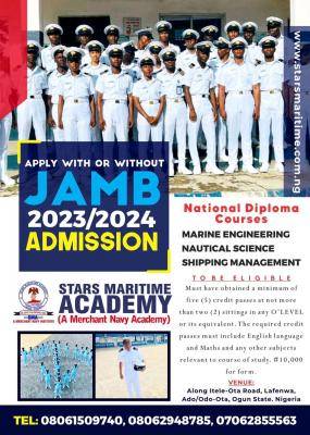 Stars Maritime Academy Admission Form