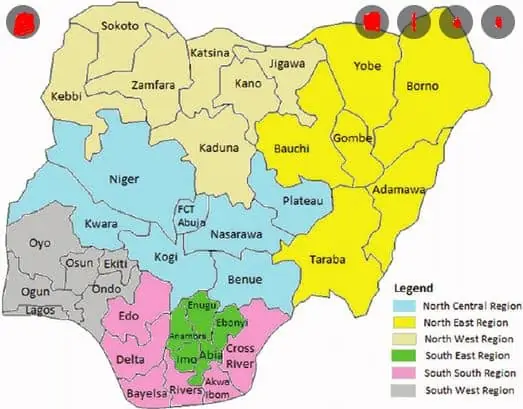 Top 15 Smallest States in Nigeria