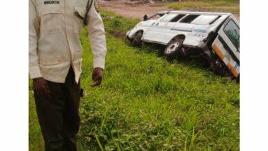 Two dead, three injured as vehicle somersaults in Ogun