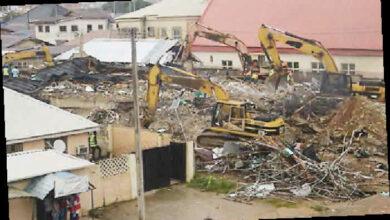 JUST IN: Wike Orders Apprehension of Owner of Abuja Collapsed Building