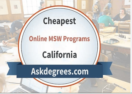 10 Cheapest Online MSW Programs in California