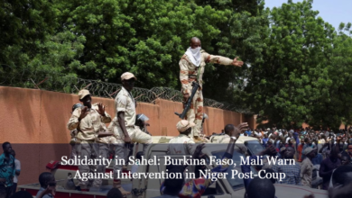 Tension In ECOWAS As Burkina Faso and Mali Drum Support For Niger Republic