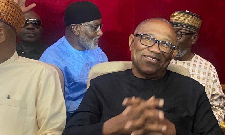 BREAKING: Peter Obi Arrives Court With Datti And Chimamanda Adichie 