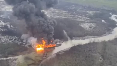 NAF bombs three boats stealing crude in Rivers