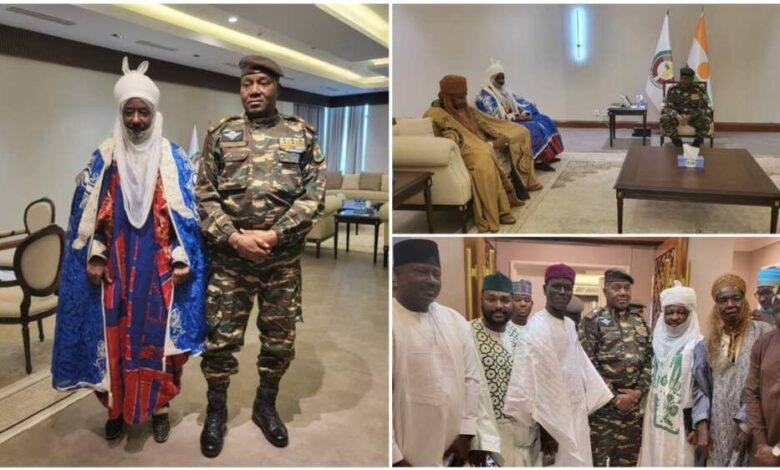 Niger coup: Sanusi meets junta leaders