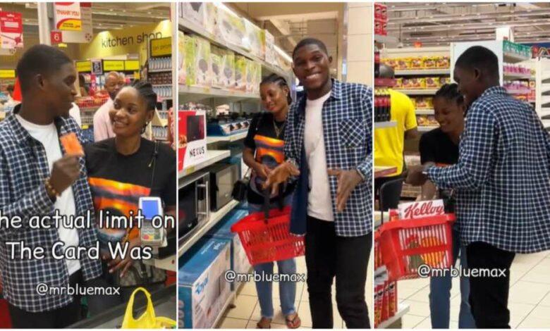 Man Gives Lady His ATM Card, Tells Her to Get Anything She Wants From Supermarket With His Bank Account