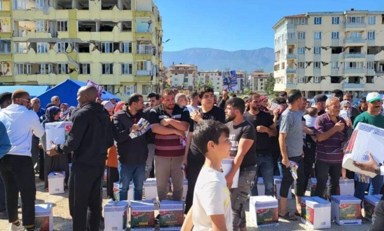 Chris Oyakhilome visits earthquake survivors in Turkey