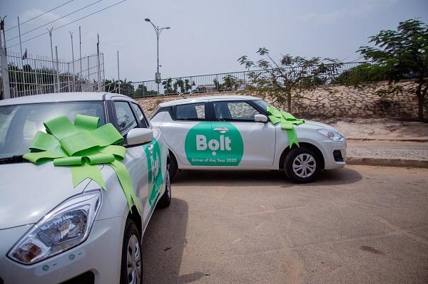 Bolt Rewards Drivers in  Contest