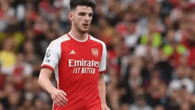 Declan Rice and Leandro Trossard set to miss Arsenal's midweek Brentford clash as Gunners sweat on injuries