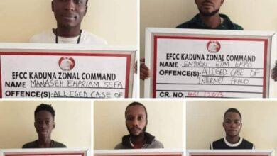 Five convicted of fraud in Kaduna
