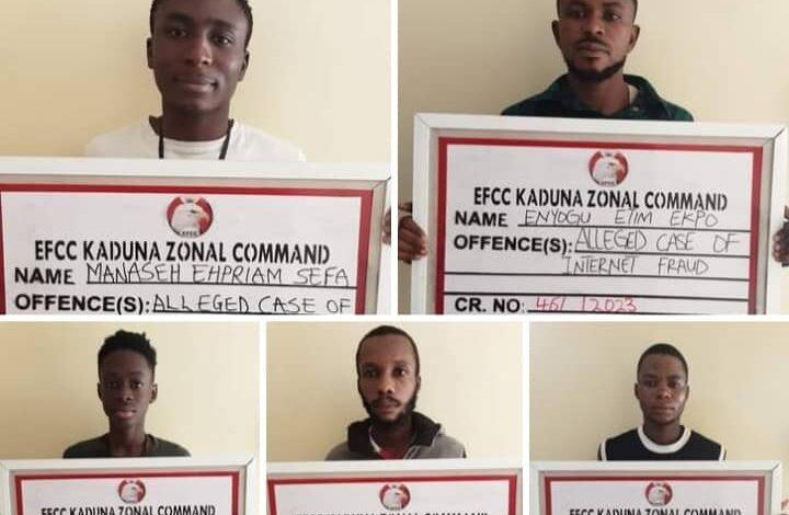 Five convicted of fraud in Kaduna