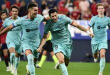 Lewandowski gives Barca win at Osasuna