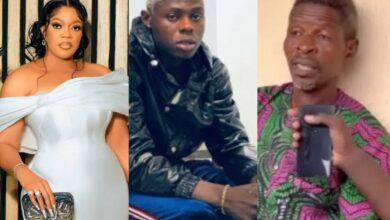 “Sure say na him papa be this sef”- Eve Esin, others question Mohbad’s father for supporting Naira Marley