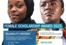 Julius Berger Nigeria Scholarship Scheme for Female Students