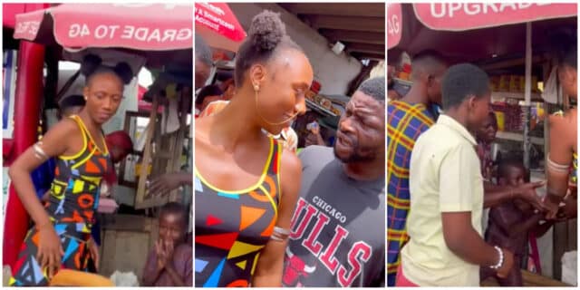 Korra Obidi Shares Love As She Storms Shitta Underbridge In Surulere, Feeds 50 People