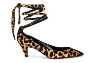 Leopard Kitten Heel Shoes