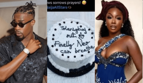 Neo unveils female handler who sent “finally NEO can breath” cake to Tolanibaj after her eviction
