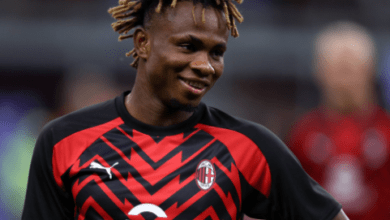 Serie A: Chukwueze returns to training at AC Milan