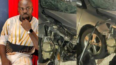 Actor Kelechi Udegbe escapes death in ghastly car accident