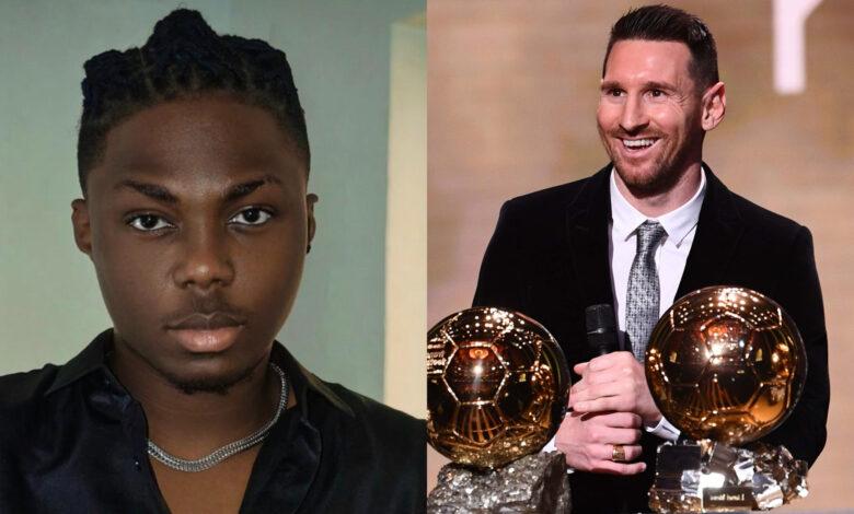 Messi didn’t deserve to win Ballon d’Or over Haaland, others – Singer Bayanni
