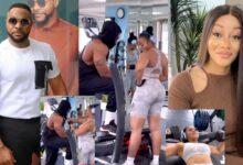 Bolanle Ninolowo confirms relationship with actress Damilola Adegbite, shares loved-up at the gym