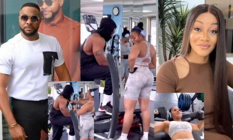 Bolanle Ninolowo confirms relationship with actress Damilola Adegbite, shares loved-up at the gym