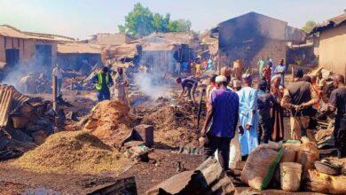Fire Ravages Gamboru Market in Maiduguri, Borno State