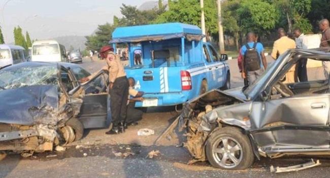 Five Dead in Ogun Road Accident Involving Truck and Car