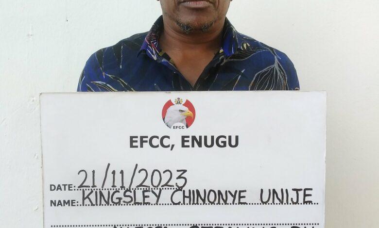 EFCC arraigns man for N340m fraud