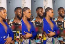 “If na Jowizaza , I’m sure it won’t be an issue” – Moment Tacha stylishly removes guy’s hand after he held her waist to snap