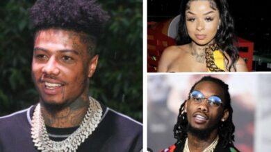 Blueface accuses baby mama of cheating on him with Cardi B’s husband, Offset