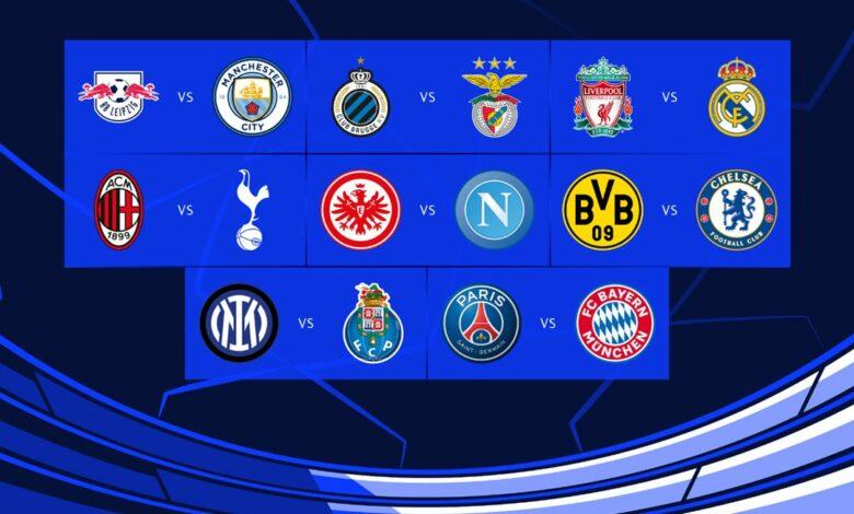 Champions League round of 16: Meet the teams