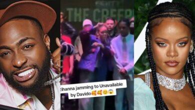 Rihanna joins Davido’s ‘Unavailable’ challenge