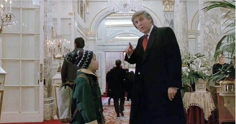 Trump denies bullying his way into Home Alone 2