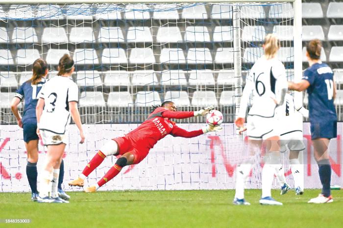 UWCL: Nnadozie saves penalty in Paris first-ever win